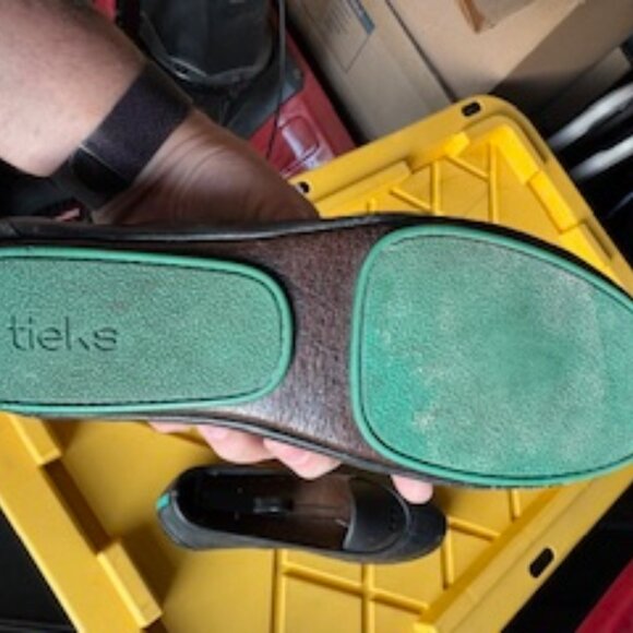 Tieks by Gavrieli Matte Black Ballet Flats, Size 11 - Picture 7 of 13